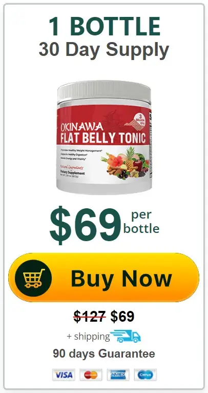 Okinawa Flat Belly Tonic 1 Bottle price